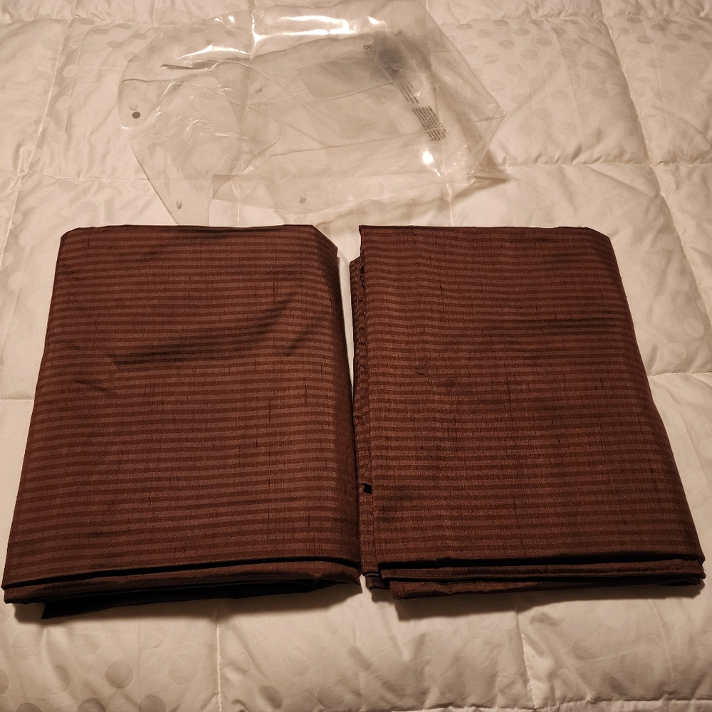 RH Thai Silk Tonal Drapery Panel 50x84 S/2